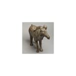 il segreto simpatico bambino e adorabile animale scultura contemporanea in bronzo di cavallo sophie verger