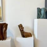 who is the reader book sculpture paola grizi contemporary book and face sculpture art yi brussels art gallery