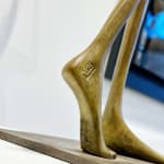 dancing queen hedwige leroux beautiful and fine contemporary bronze sculpture of dancing woman art gallery brussels