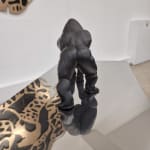 matata gorilla sculpture black monkey sculpture king kong Jean Paul kala contemporary art animal sculpture art Art Yi gallery Brussels art gallery