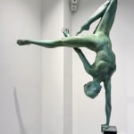 Free ways of being Marc de Corte dancing woman sculpture girl sculpture couple dance sculpture naked human sculpture garden sculpture bronze sculpture contemporary sculpture Art Yi gallery Brussels art gallery