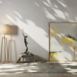 De Sterren Plukken lieven d'haese hedendaagse bronzen sculptuur een jongen die een ster naar de hemel houdt sculptuur Art Yi kind sculptuur kinderdroom kunstgalerie in brussel