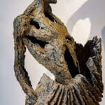concert musician bronze contemporary sculpture jacques van den abeele art gallery brussels
