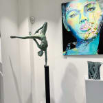 Manières libres d'être Marc de Corte sculpture femme dansante sculpture fille sculpture couple danse sculpture humaine nue sculpture de jardin sculpture bronze sculpture contemporaine Galerie Art Yi Galerie d'art de Bruxelles