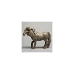 le secret enfant mignon et animal adorable sculpture contemporaine cheval bronze sophie verger