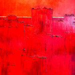 Eric Pasture, Variation Rouge - 1 / Variation Red - 1, 2020