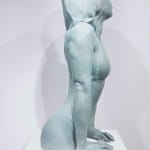 De manier waarop ik groei Marc de Corte zwemmende vrouw sculptuur zwem sculptuur zwemmeisje sculptuur sculptuur tuin sculptuur bronzen sculptuur hedendaagse sculptuur Kunst Yi galerie Brusselse kunstgalerie