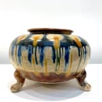 Tang Sancai Painted Pottery Bowl Chinees antiek aardewerk pot art yi Brusselse kunstgalerij