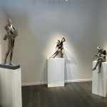 Tango eine Paartanzskulptur Jacques van den Abeele Art Yi Galerie Brüssel Brüsseler Kunstgalerie