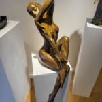 Morceaux de moi avec moi Marc de Corte sculpture femme dansante sculpture danse sculpture fille sculpture de jardin sculpture en bronze sculpture contemporaine Galerie Art Yi Galerie d'art de Bruxelles