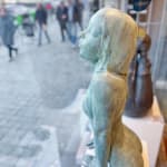 La façon dont je grandis Marc de Corte sculpture femme nageuse sculpture nageuse sculpture fille nageuse sculpture sculpture de jardin sculpture en bronze sculpture contemporaine Galerie Art Yi Galerie d'art de Bruxelles