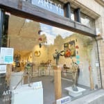 violinist sculpture musician jacques van den abeele contemporary bronze sculpture Art Yi gallery Brussels art gallery