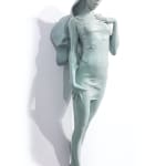 Spring sculpture Marc de Corte angel sculpture girl sculpture free dance sculptur edancing woman naked human sculpture wall sculpture bronze sculpture contemporary sculpture Art Yi gallery Brussels art gallery