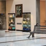 Daydream bankstoel abstract eigentijds brons tuinbeeld monumentaal beeldhouwwerk isabel miramontes tuindecoratie ontwerp zwembad stoel kunst yi galerij brussel