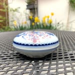 清代青花紅釉具象瓷盒（底款「康熙年製」）蔡晓芳當代陶瓷藝術亞洲陶瓷藝術亞洲瓷器藝術藍瓷花瓶藍瓷花瓶藝術收藏 藝藝畫廊 布魯塞爾美術館