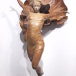 Herfst sculptuur Marc de Corte engel sculptuur meisje sculptuur vrije dans sculptur edancing vrouw naakt menselijke sculptuur muursculptuur bronzen sculptuur hedendaagse sculptuur Art Yi-galerij Kunstgalerij Brussel