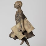 The missing link lieven d'haese contemporary bronze sculpture a boy sculpture puzzle sculpture Art Yi child sculpture childhood dream art gallery in brussels garden sculpture art garden design