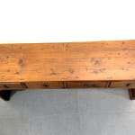 Chinese antique huanghuali desk Qing dynasty asian antique furniture art yi brussels art gallery