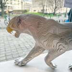 Puma luipaard sculptuur Jean Paul Kala hedendaagse dierensculptuur Art Yi galerij Brusselse kunstgalerij