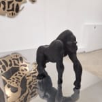 matata gorilla sculptuur zwarte aap sculptuur king kong Jean Paul kala hedendaagse kunst dierensculptuur kunst Art Yi-galerij Kunstgalerij Brussel
