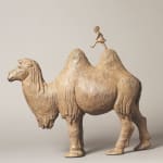 from hump to hump camel and a little girl contemporary bronze sculpture sophie verger