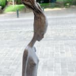 séduction hedwige leroux sculpture contemporaine art belles et belles femmes habillées bronze sculpture art yi art gallery bruxelles