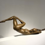 Stukken van mij met mij Marc de Corte dansende vrouw sculptuur danssculptuur meisjessculptuur naakte vrouw sculptuur tuinsculptuur bronzen sculptuur hedendaagse beeldhouwkunst Art Yi-galerij Kunstgalerij Brussel