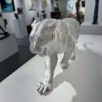 Furiosa léopard animal sculpture contemporaine art de Jean-Paul KALA