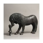 My favourite merens cute children and adorable animal contemporary bronze horse sculpture sophie verger