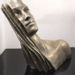 couches contemporain bronze sculpture visage sculpture livre sculpture paola grizi italien sculpture art yi galerie d'art de bruxelles