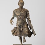 De ontbrekende schakel lieven d'haese hedendaagse bronzen sculptuur een jongen sculptuur puzzel sculptuur Art Yi kind sculptuur kinderdroom kunstgalerie in brussel tuinbeeld kunst tuinontwerp
