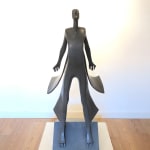 promise isabel miramontes garden sculpture contemporary scupture of woman Art Yi gallery Brussels art gallery