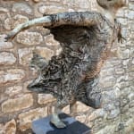 Almost flying lieven d'haese fly sculpture flyer child dream of fly contemporary bronze sculpture monumental sculpture garden art garden sculpture garden design Art Yi art gallery in brussels