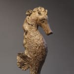 mon hippocampe enfants mignons et animal adorable sculpture hippocampe contemporaine en bronze sophie verger