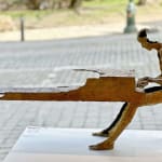 virtuoos pianist muzikant brons hedendaags beeldhouwwerk jacques van den abeele at art yi kunstgalerij brussel