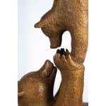 Großer Bär und sein Junges, monumentale Bärenskulptur, Bärensammlung, Gartenskulptur, zeitgenössische Bronze-Tierskulptur, Sophie Verger Art Yi Art Gallery Brüssel