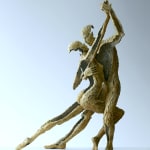 Tango eine Paartanzskulptur Jacques van den Abeele Art Yi Galerie Brüssel Brüsseler Kunstgalerie