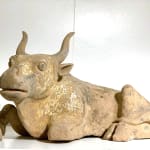 chinese pottery antique ox from yuan Dynasty art yi Brussels art gallery
