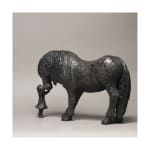 Mes enfants préférés merens mignons et adorable animal sculpture contemporaine de cheval en bronze sophie verger