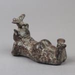 sculpture oiseau et chat collection chat sculpture animalière contemporaine en bronze sophie verger art yi art gallery brussels