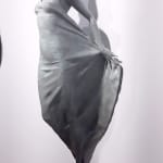 Wintersculptuur Marc de Corte engelsculptuur meisjessculptuur vrije danssculptur edancing vrouw naakte menselijke sculptuur muursculptuur bronzen sculptuur hedendaagse beeldhouwkunst Art Yi-galerij Kunstgalerij Brussel