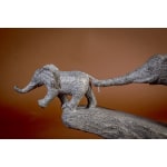 niet te snel olifant en babyolifant hedendaagse bronzen sculptuur tuin interieur ontwerp sophie verger