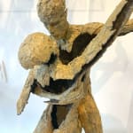 een verliefd stel danst tangosculptuur jacques van den abeele kunstgalerie in brussel