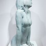 The way i grow Marc de Corte swimming woman sculpture swim sculpture swim girl sculpture sculpture garden sculpture bronze sculpture contemporary sculpture Art Yi gallery Brussels art gallery