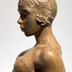 I stand for something Marc de Corte swimming woman sculpture swim sculpture swim girl sculpture sculpture garden sculpture bronze sculpture contemporary sculpture Art Yi gallery Brussels art gallery
