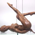 Pieces of me with me Marc de Corte dancing woman sculpture dance sculpture girl sculpture naked woman sculpture garden sculpture bronze sculpture contemporary sculpture Art Yi gallery Brussels art gallery