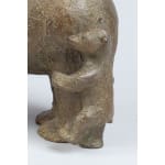 Three bear cubs cute and adorable animal contemporary bronze bear sculpture baby bear and mother sophie verger