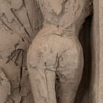 Figurative ceramic relief by sculptor Emilio DiIorio