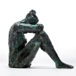 Bronze sculpture of a woman by sculptor Emilio DiIorio.