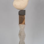 Abstract figurative ceramic sculpture by artist Emilio DiIorio